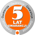 5 lat gwarancji